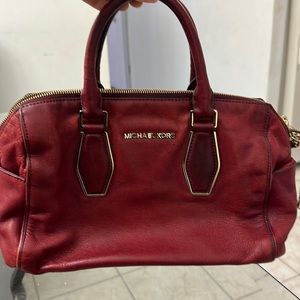Red Michael Koran Bag